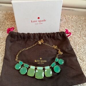 Kate Spade “Cause A Stir” Blue/Green Necklace